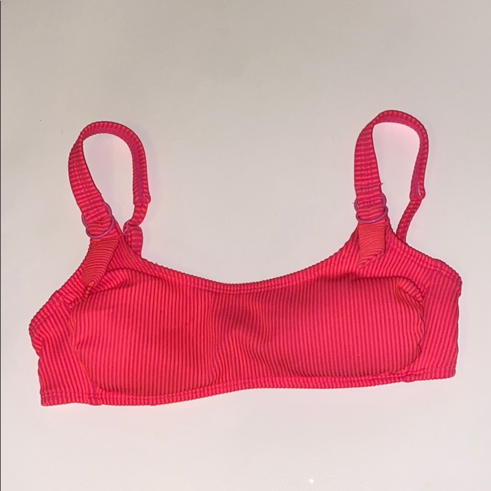 Hot Pink Bikini Top Size small